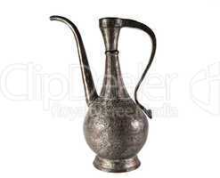 Old brass jug