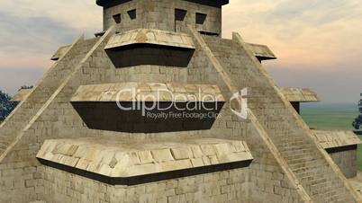 Maya pyramid - 3D render