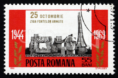 Postage stamp Romania 1960 Armed Forces Memorial