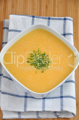 Gemüse Cremesuppe