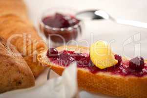 bread butter and jam