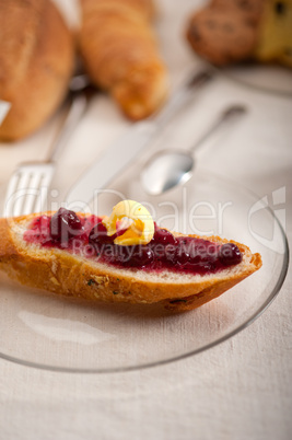 bread butter and jam