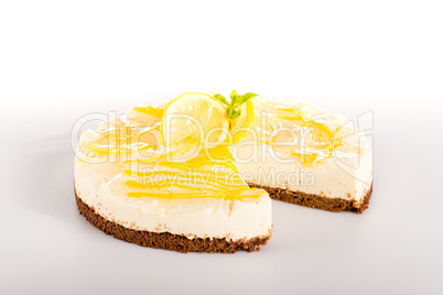 Lemon pie dessert creamy cake delicious sweet