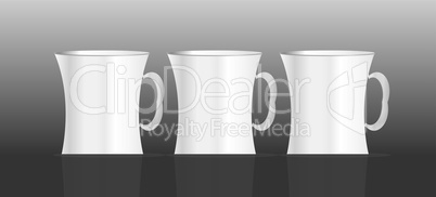 Blank mugs set