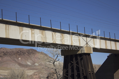 train bridge in western nevada