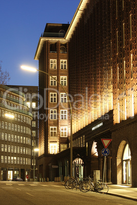 Chilehaus Hamburg Strassenansicht