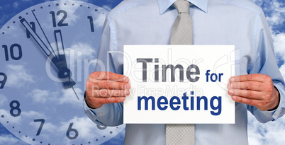 Time for meeting