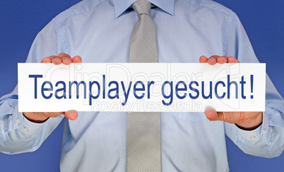 Teamplayer gesucht !