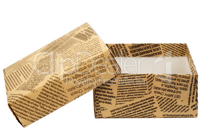 Gift box "Old Newspaper"