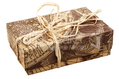 Gift box "Old Map"