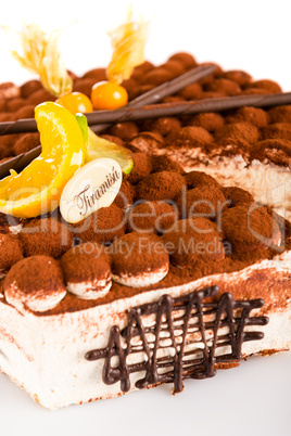 Tiramisu cake delicious dessert mascarpone