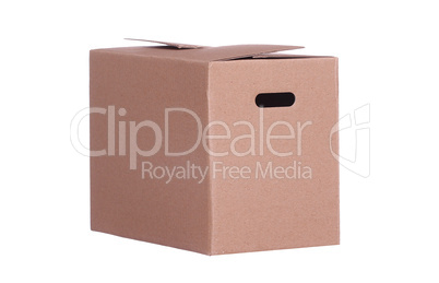 box made of cardboard