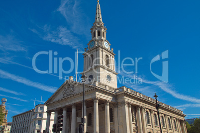 St Martin church London