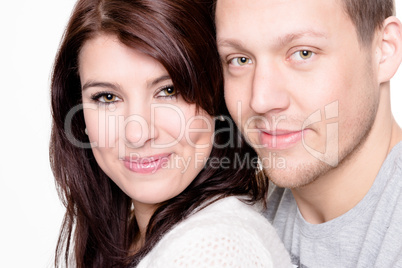 Junges und glückliches Paar Junges und glückliches Paar