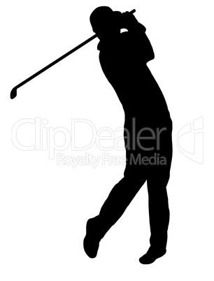 Golfer Silhouette