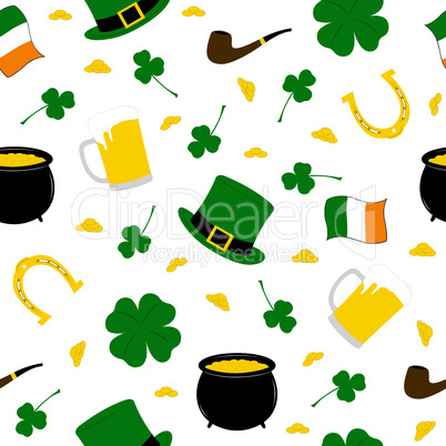 Seamless Saint Patrick's Background