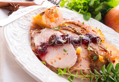 roasted turkey