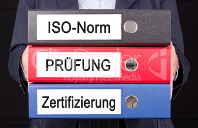ISO-Norm Prüfung Zertifizierung