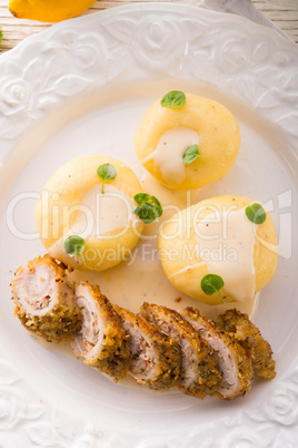 Silesian dumplings