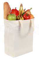 Einkaufstasche mit Obst und Gemüse