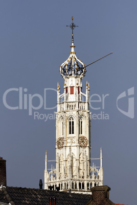 Grote Kerk, St Bavo Kerk, Gotische Kirche, St.-Bavo-Kathedrale in Haarlem, Nordholland, Niederlande
