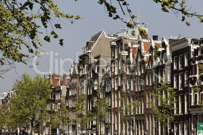 Typische Amsterdamer Häuser