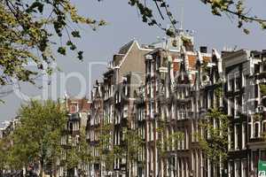 Typische Amsterdamer Häuser
