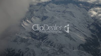 Flug über Alpen / Flight Over Alps