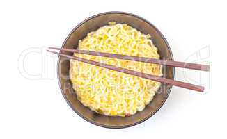 Noodles Cup and Chopsticks