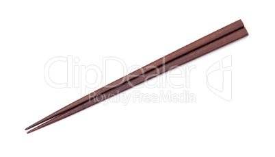 Two Brown Chopsticks