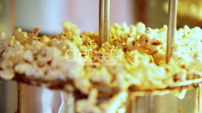 Popcorn making.