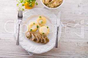 Silesian dumplings