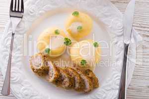 Silesian dumplings