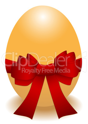 Egg with Bow