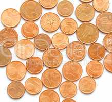 Euro coins