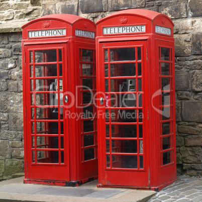 London telephone box