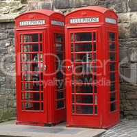 London telephone box