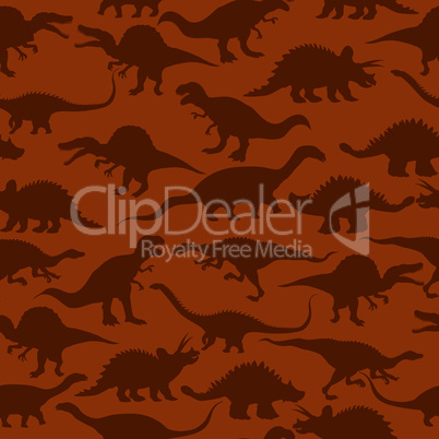 Dinosaurs seamless pattern