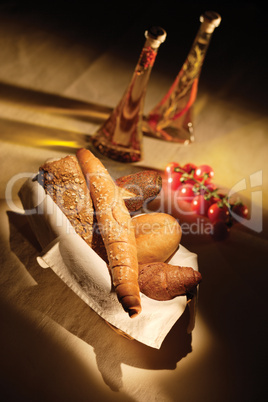 breads on basket breads on basket