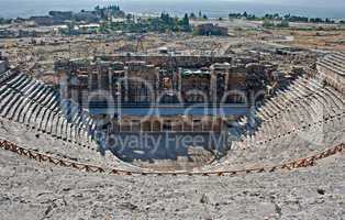 Amphitheatre in Pamukkale, Turkey