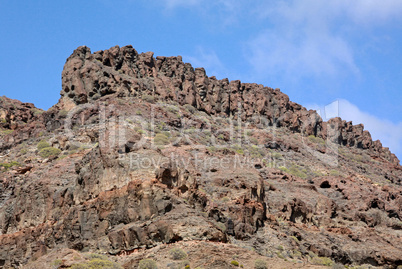 Gran Canaria, Landschaft bei Puerto de Mogan