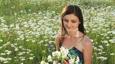 Wreath of daisies