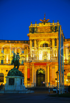 Hofburg Palace in Vienna, Austria