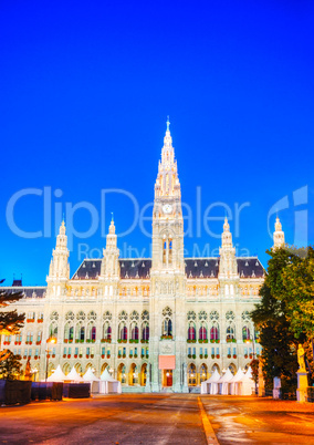 Rathaus (City hall) in Vienna
