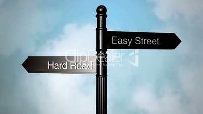 Signpost Hard and Easy