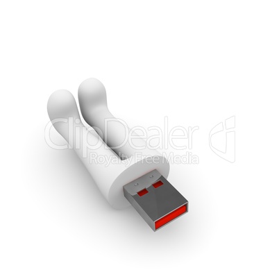 usb unterhalb