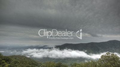 Blue Ridge Parkway Time lapse