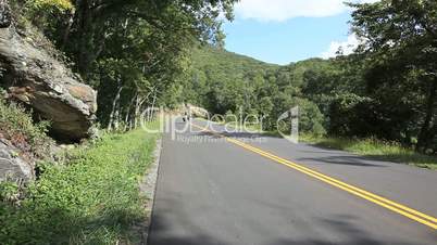 Biker Blue Ridge Parkway