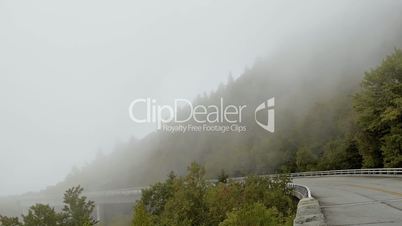 Blue Ridge Parkway Time lapse