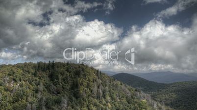 Blue Ridge Parkway Time lapse